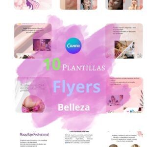 10 plantillas Flyers profesionales belleza