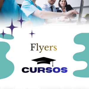10 plantillas Flyers cursos profesional Canva
